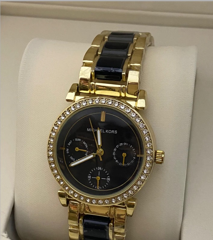 mk women watch luxury Michel Kors signature Women Watch - Image 1